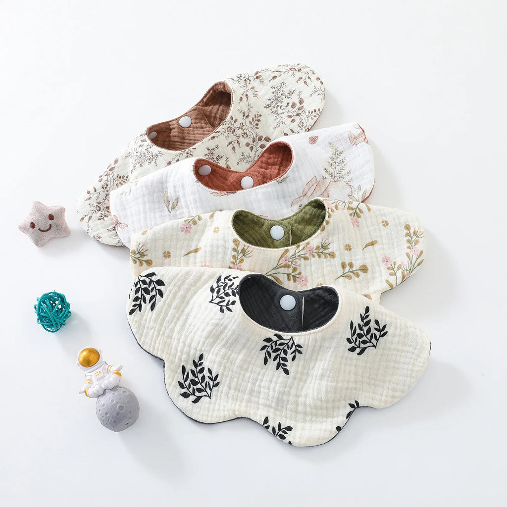 360 Drool Bib - Floral Collection